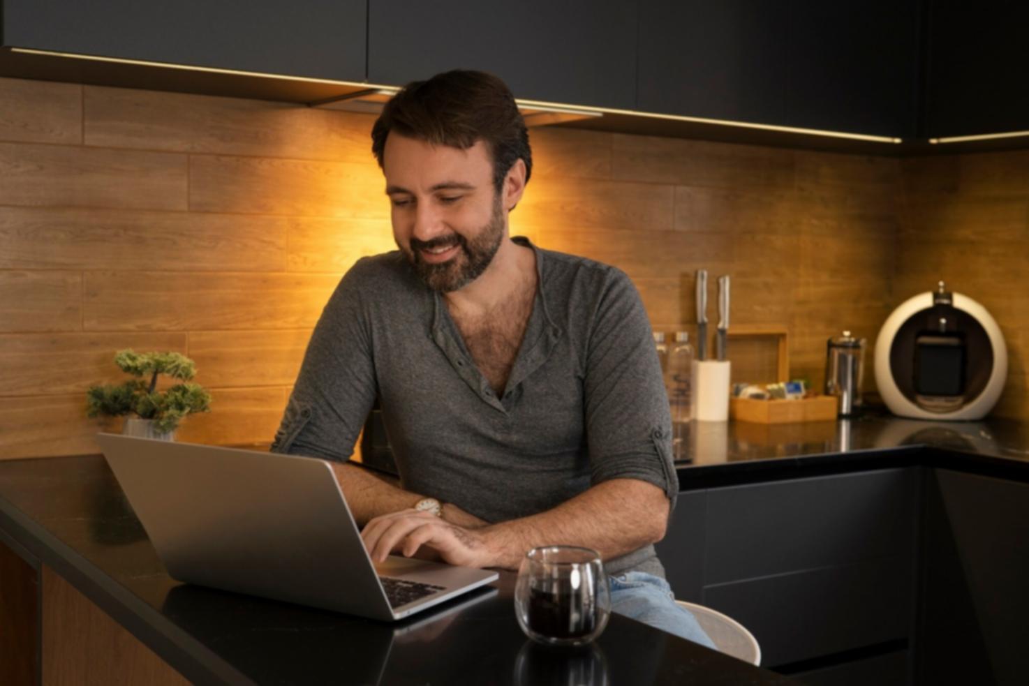 Professionelle Arbeitsumgebung für Geschäftspräsentationen